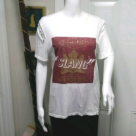 SLANG Def Leopard Nordstrom Tee Shirt M - Picture 5 of 8